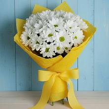 Букет цветов из:  Хризантемы #REPLACE_PRED# Новозолотовской