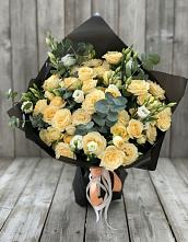 Букет цветов из:  Розы и Лизиантусы #REPLACE_PRED# Новозолотовской