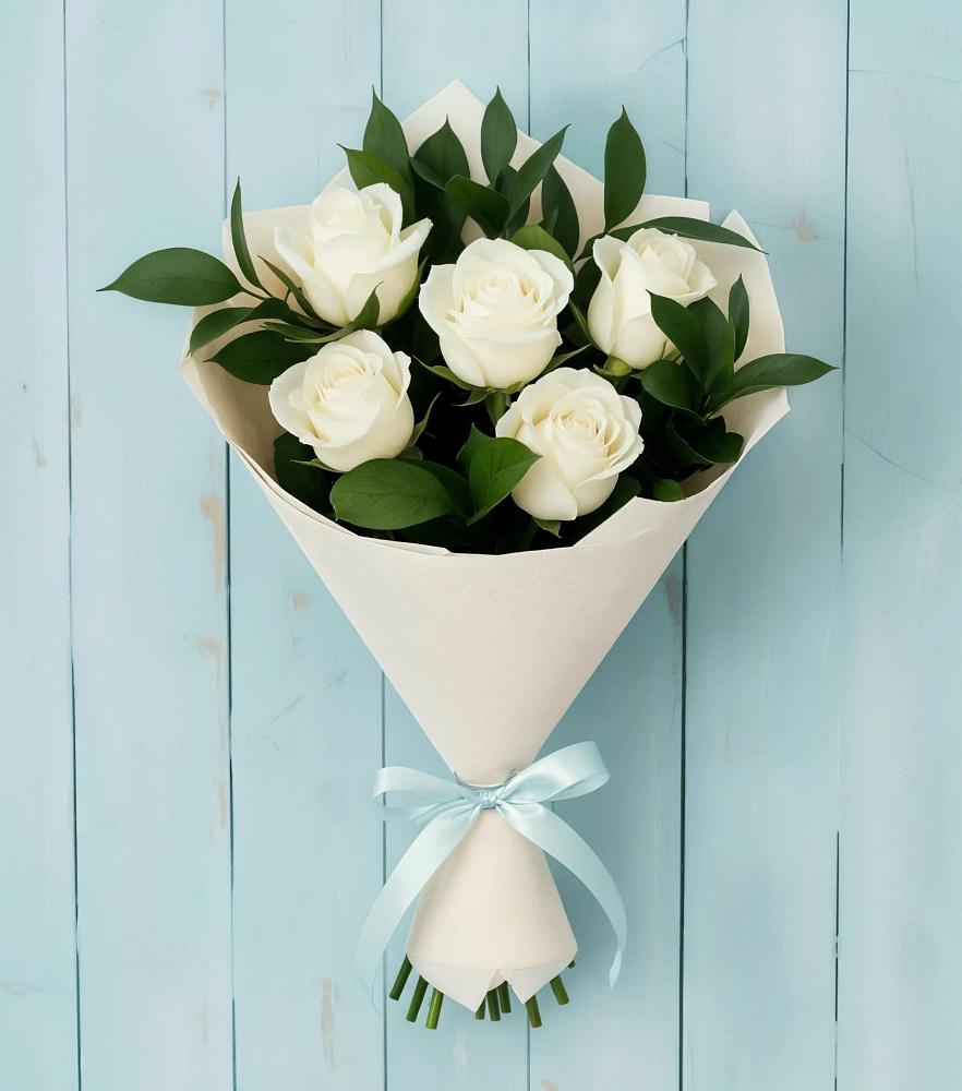 Букет цветов из: Розы в Новозолотовской