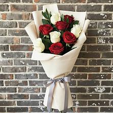 Букет цветов из:  Розы в Новозолотовской