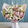 Букет цветов из: Альстромерии и Розы в Новозолотовской
