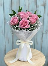 Букет цветов из:  Розы в Новозолотовской
