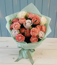 Букет цветов из:  Розы в Новозолотовской