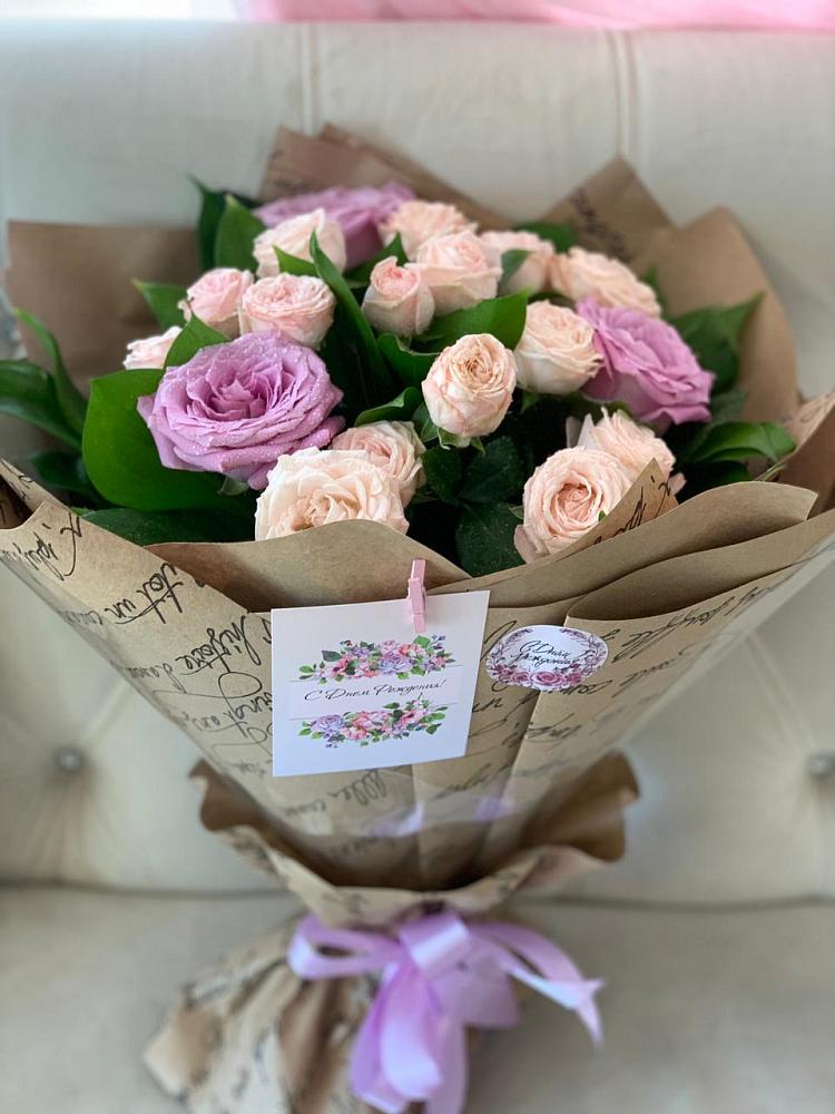 Букет цветов из: Розы в Новозолотовской