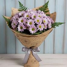 Букет цветов из:  Хризантемы в Новозолотовской