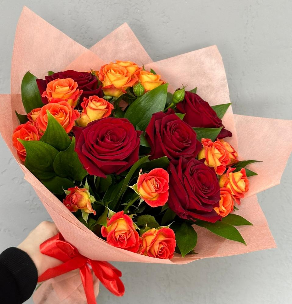 Букет Любовь и восторг в Новозолотовской