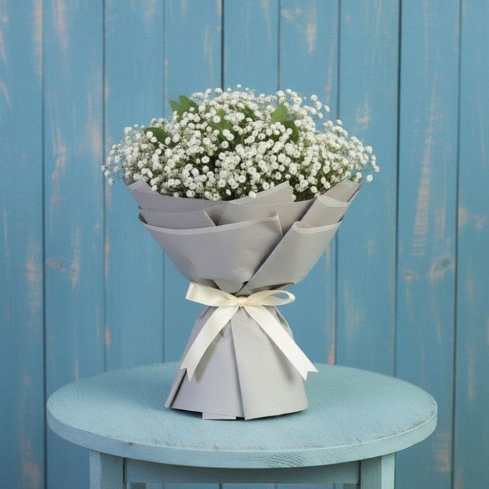 Букет цветов из: Гипсофила в Новозолотовской