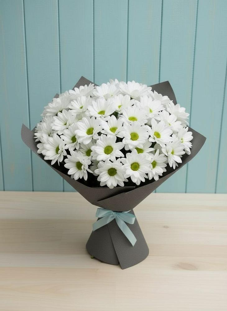 Букет цветов из: Хризантемы в Новозолотовской