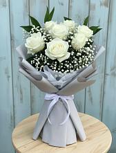 Букет цветов из:  Розы #REPLACE_PRED# Новозолотовской