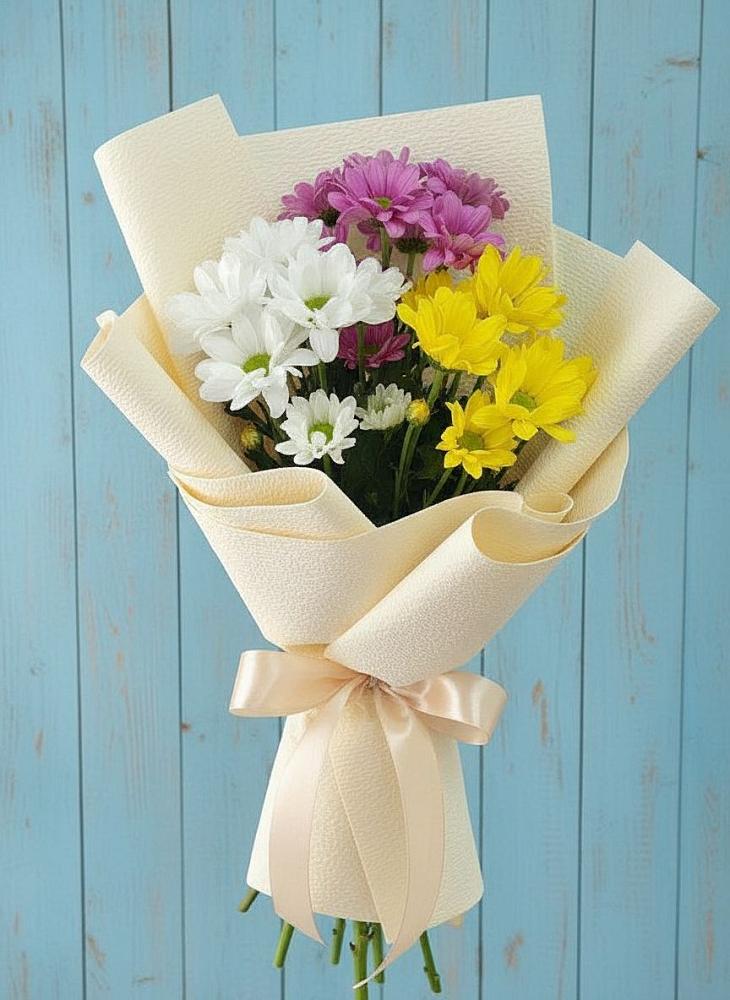 Букет цветов из: Хризантемы в Новозолотовской