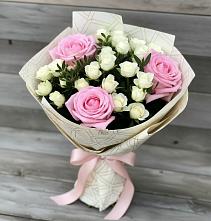 Букет цветов из:  Розы в Новозолотовской