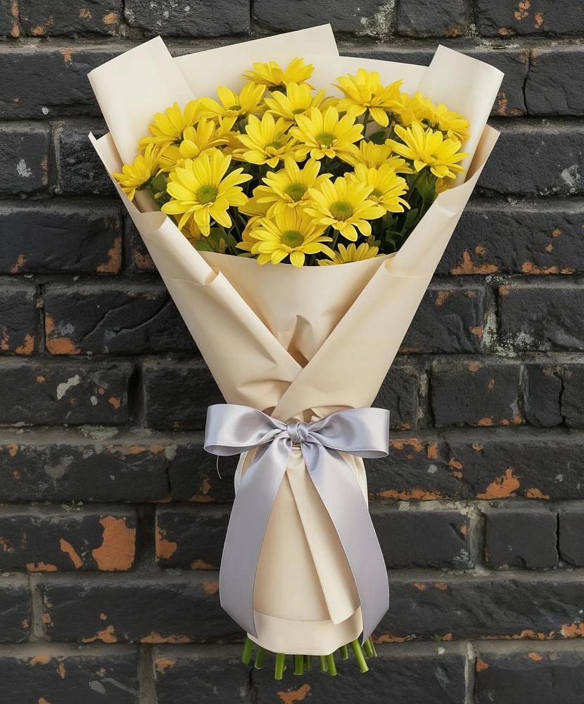 Букет цветов из: Хризантемы в Новозолотовской
