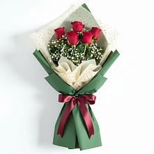 Букет цветов из:  Розы в Новозолотовской