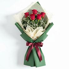 Букет цветов из:  Розы в Новозолотовской