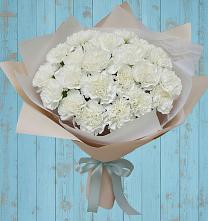 Букет цветов из:  Гвоздики в Новозолотовской