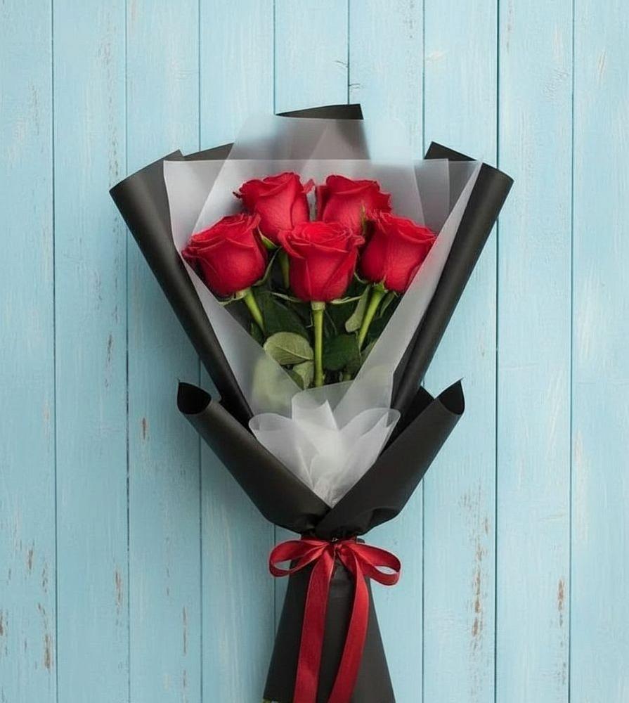 Букет цветов из: Розы в Новозолотовской