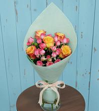 Букет цветов из:  Розы в Новозолотовской