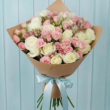 Букет цветов из:  Розы в Новозолотовской