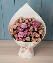 Букет цветов из:  Розы в Новозолотовской